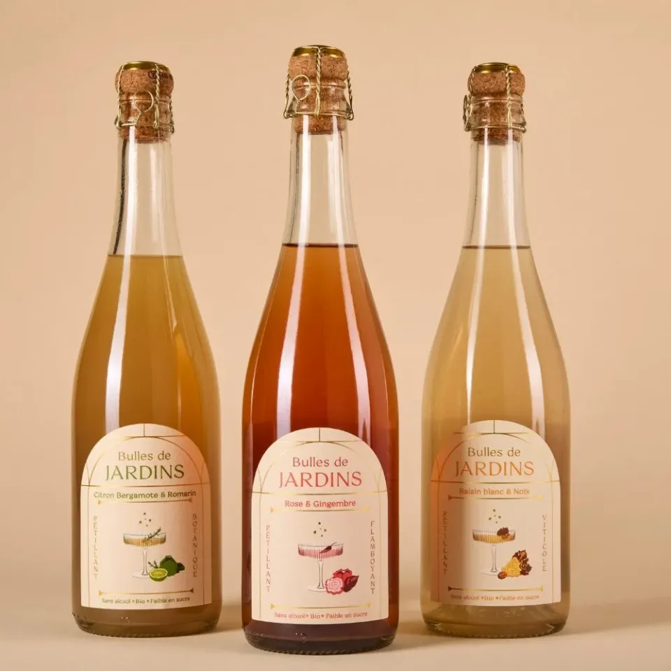 Jardins Bulles de Jardins Sekt alkoholfrei 75cl bio