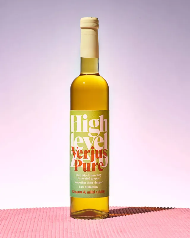 Highlevel Zero Verjus Pure Säure 500 ml histaminarm