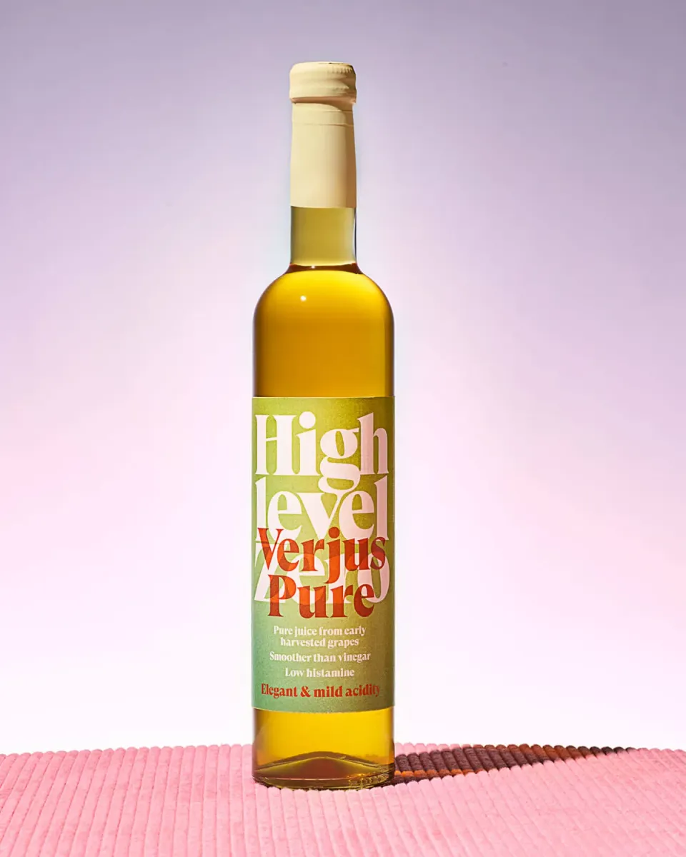 Highlevel Zero Verjus Pure Säure 500 ml histaminarm