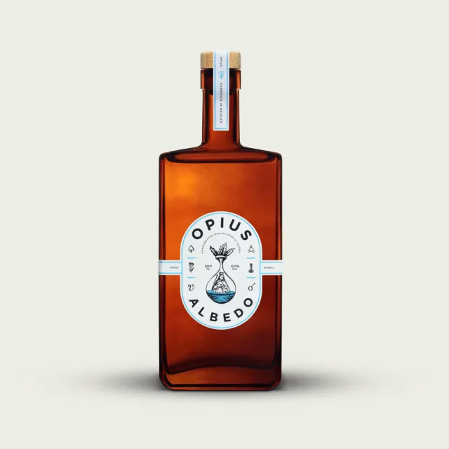 Opius Albedo Pastis-Elixier alkoholfrei 500 ml Anis
