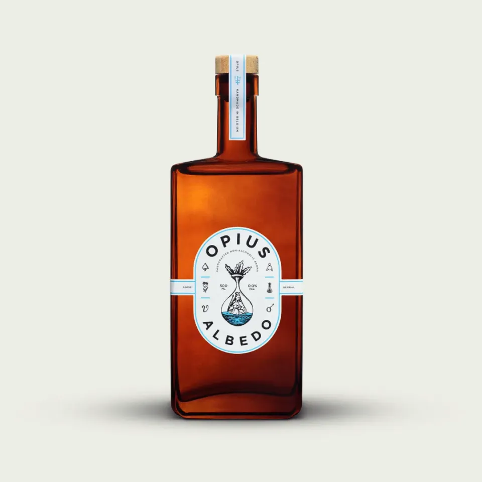 Opius Albedo Pastis-Elixier alkoholfrei 500 ml Anis