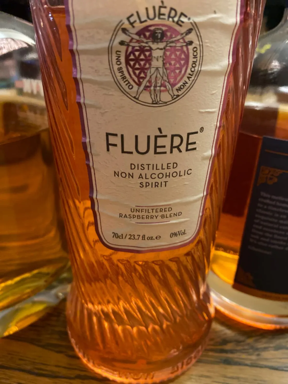 Fluère Raspberry Gin-Alternative alkoholfrei 0,7 l Himbeere