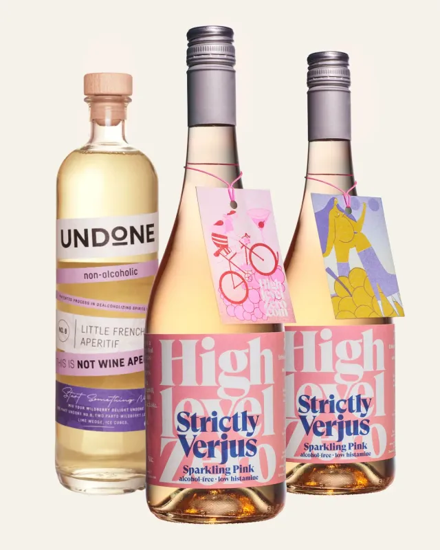 Highlevel Zero Sparkling Pink Undone No. 8 Set 3-teilig