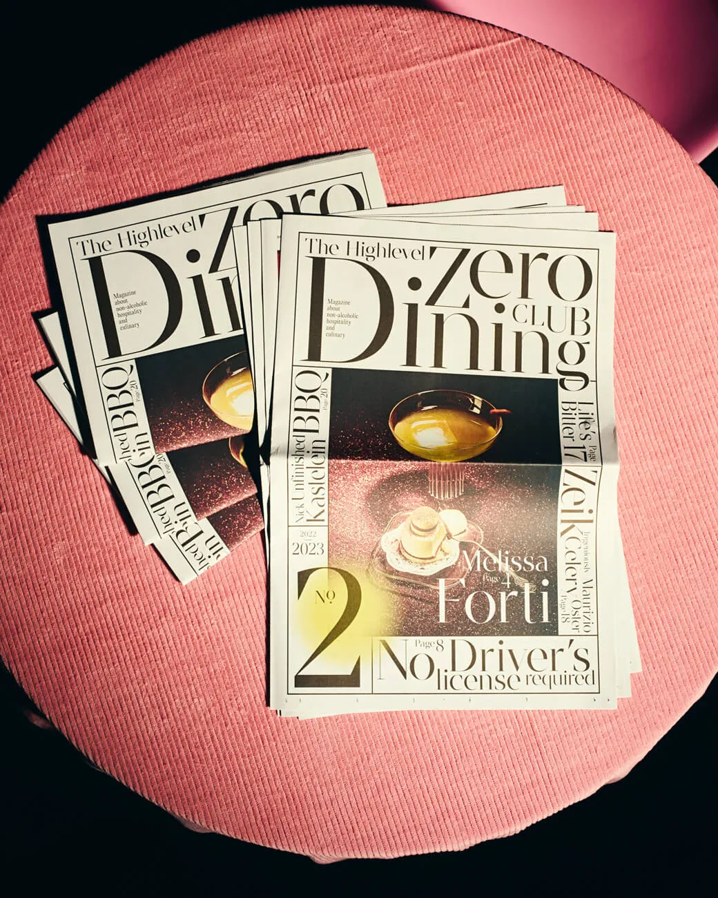 Highlevel Zero Dining Club No.2 Magazin englisch