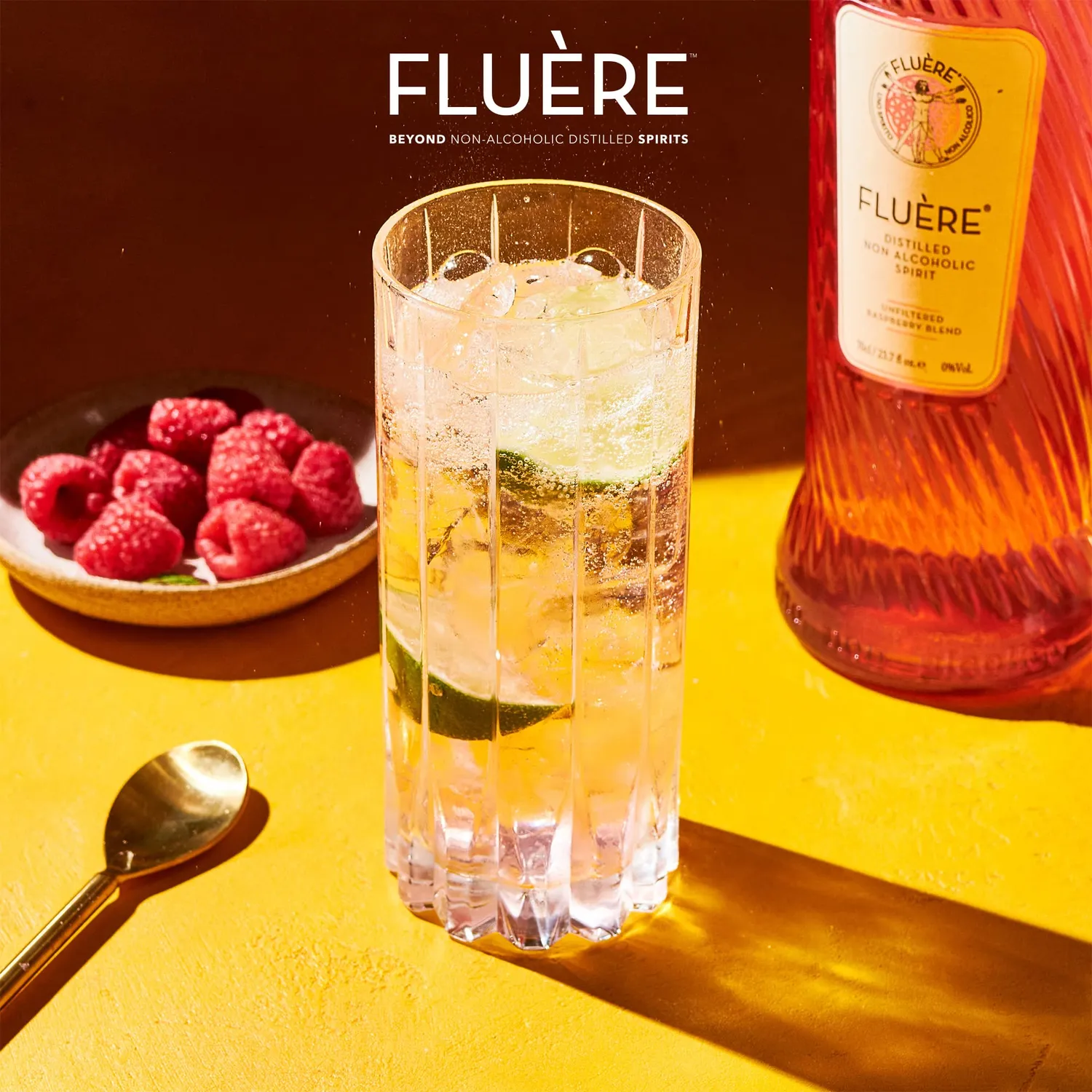Fluère Raspberry Gin-Alternative alkoholfrei 0,7 l Himbeere