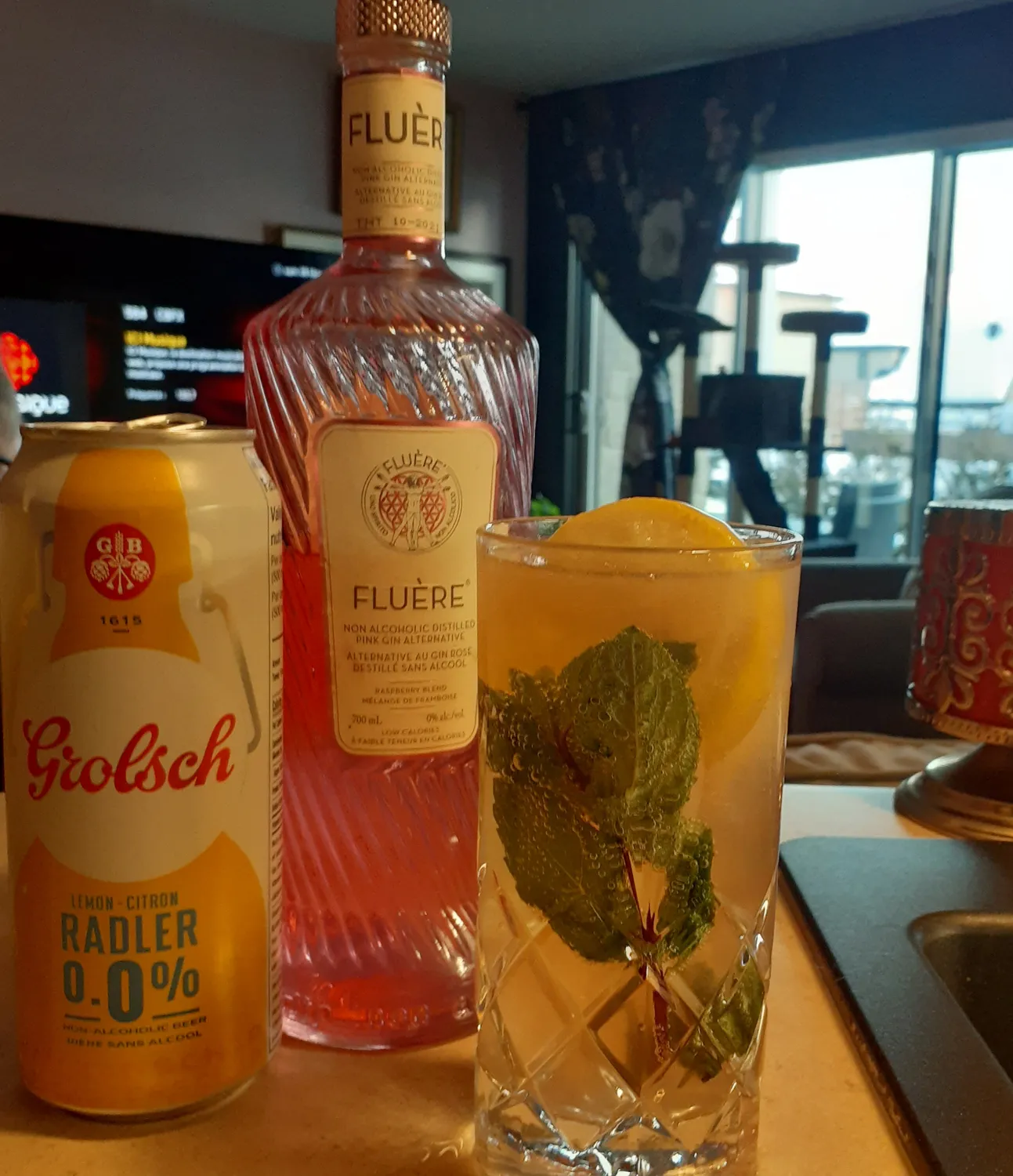 Fluère Raspberry Gin-Alternative alkoholfrei 0,7 l Himbeere