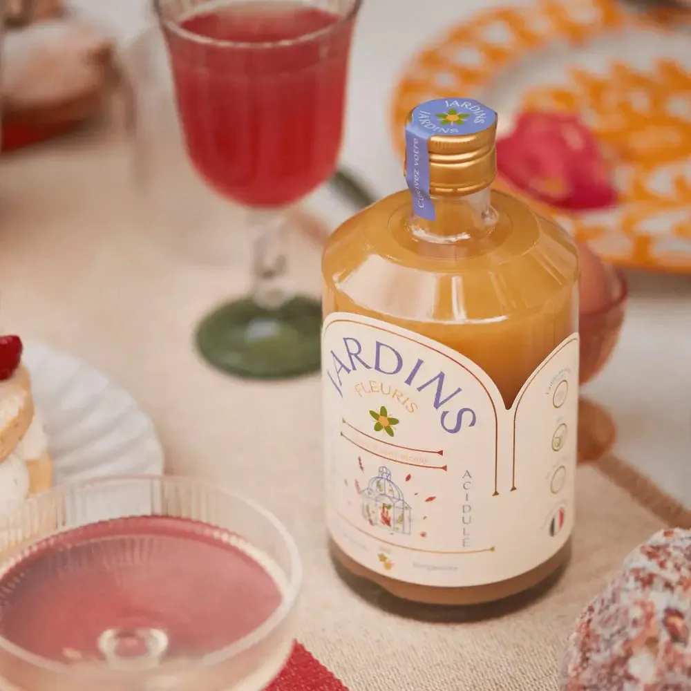 Jardins Fleuris alkoholfreier Aperitif Holunderblüte Bergamotte, Bio