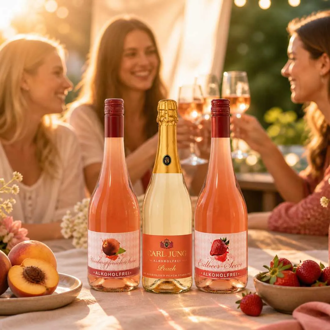 Nullprozente Fruchtiger Frühling Sekt alkoholfrei 3x750ml