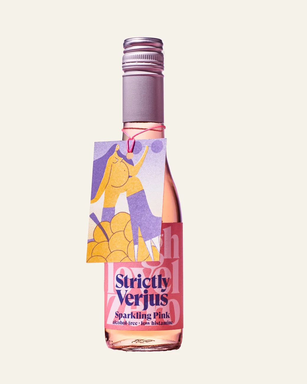 Highlevel Zero Sparkling Pink Verjus-Aperitif alkoholfrei