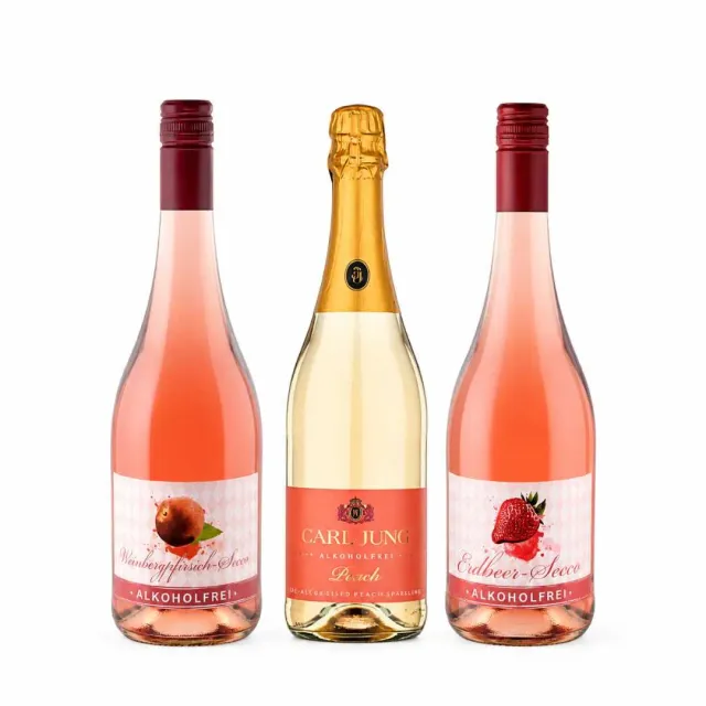 Nullprozente Fruchtiger Frühling Sekt alkoholfrei 3x750ml