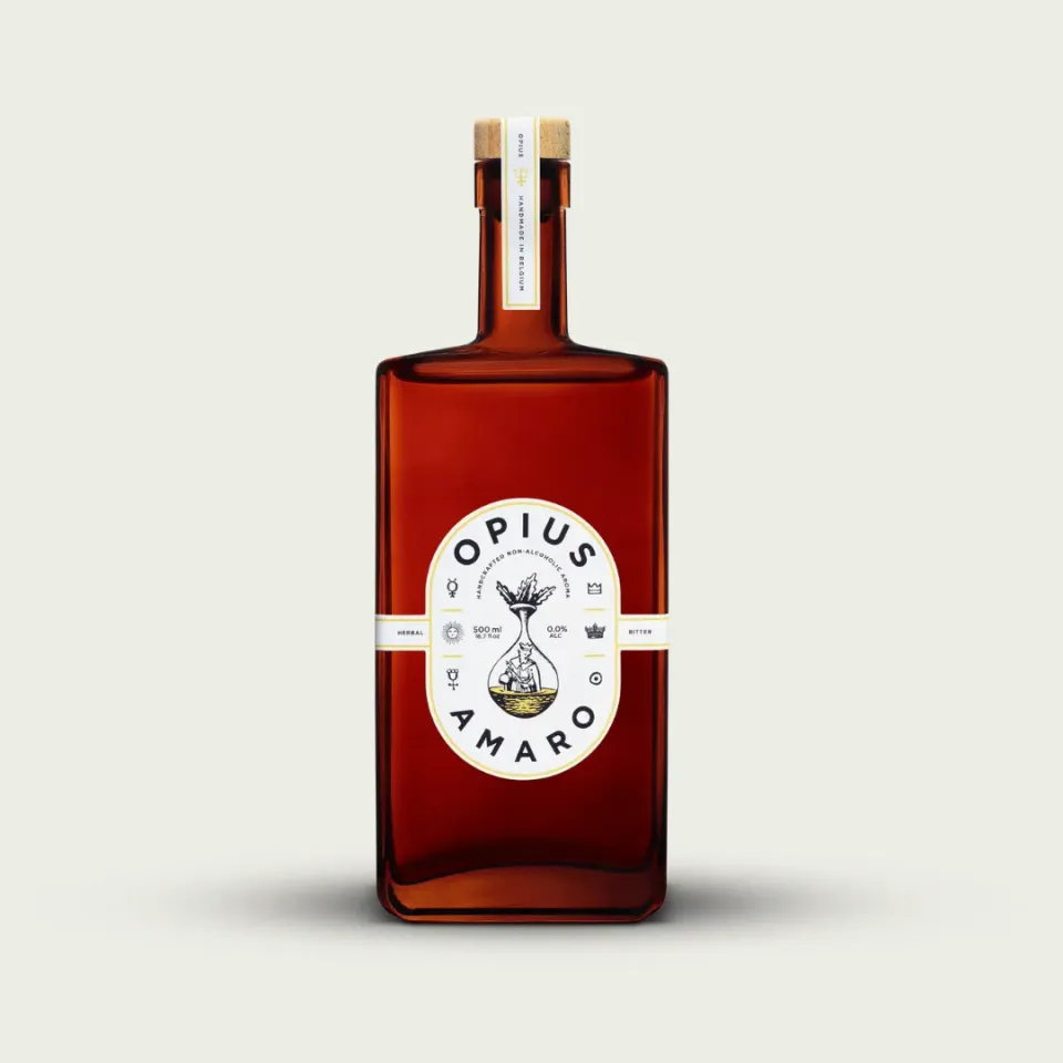 Opius Amaro alkoholfreier Bitter-Aperitif 500 ml, 0,0 % vol