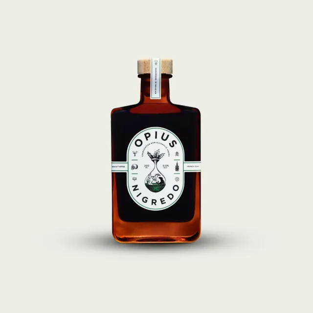 Opius Nigredo alkoholfreier Aperitif 200 ml mit Röstkaffee