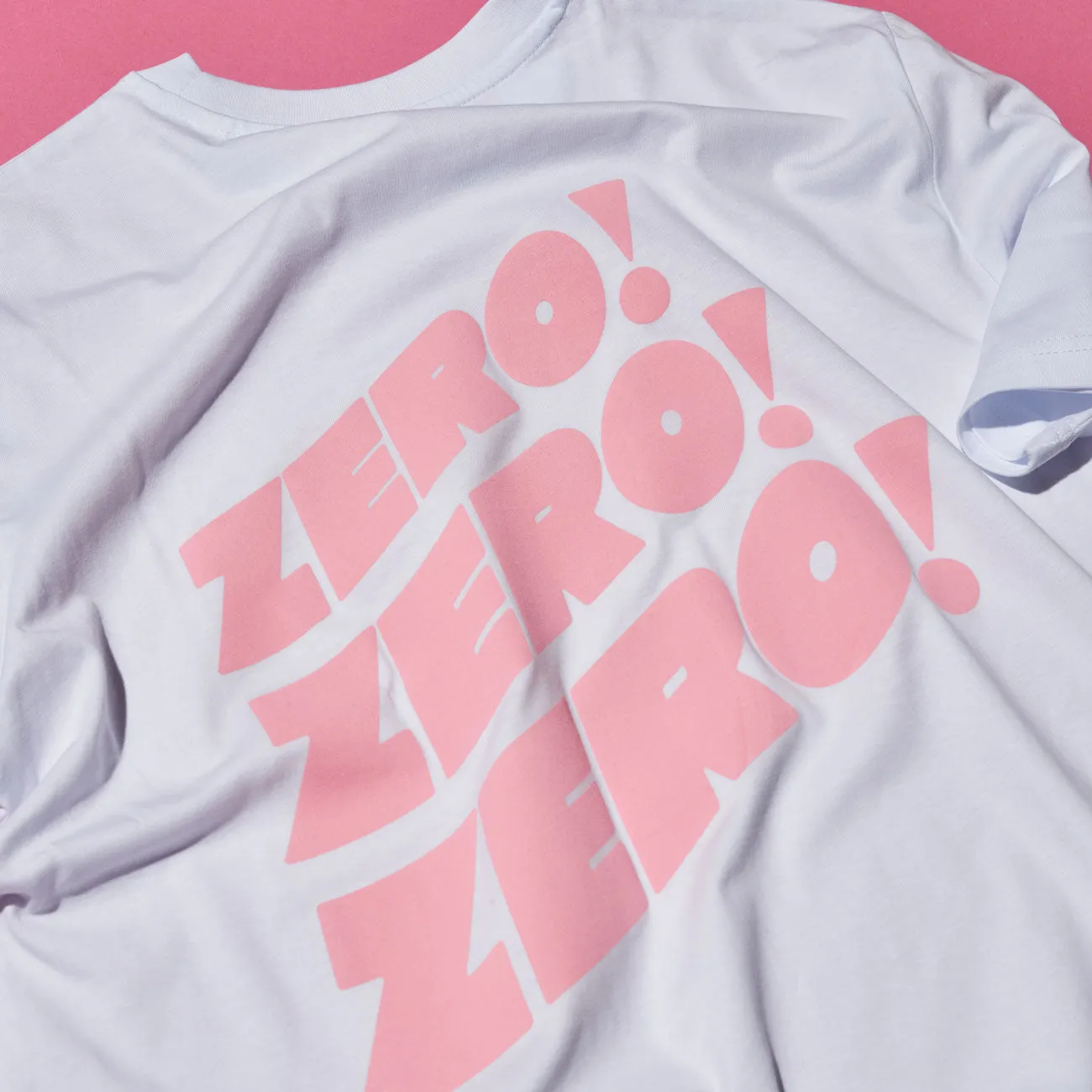 Highlevel Zero ZeroZeroZero T-Shirt fairtrade Baumwolle