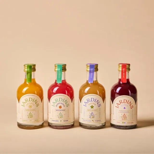 Jardins Discovery Pack alkoholfreier Aperitif 4 × 20 cl, Bio