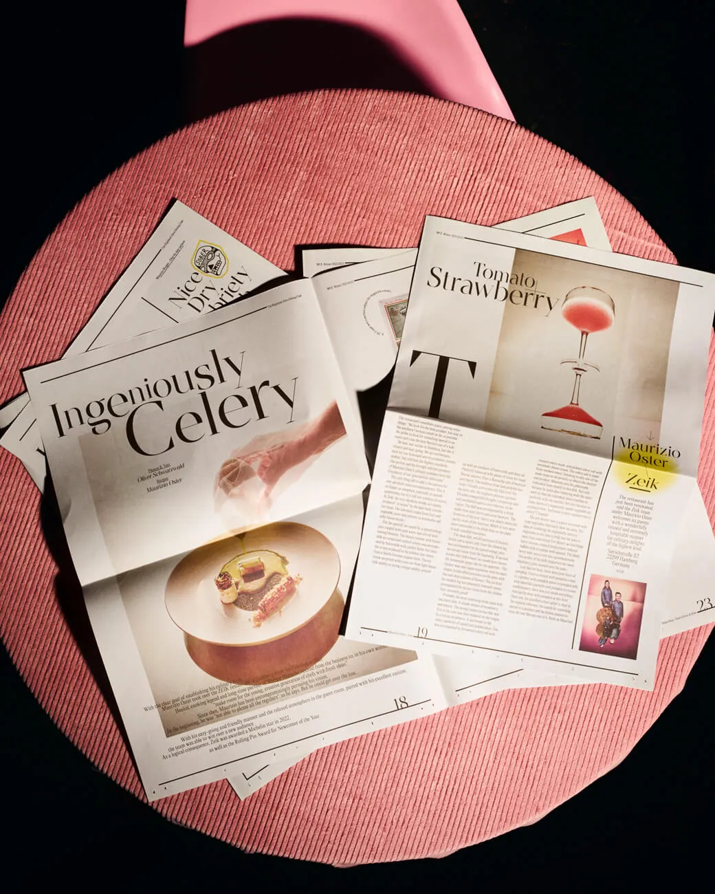 Highlevel Zero Dining Club No.2 Magazin englisch
