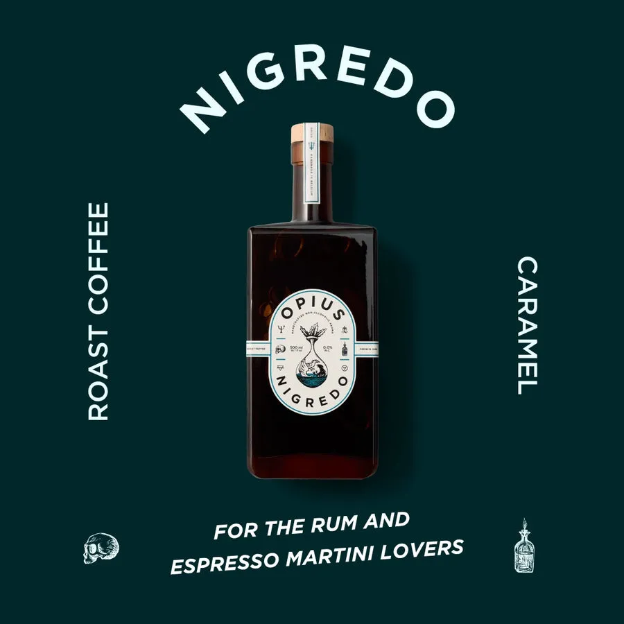 Opius Nigredo alkoholfreier Aperitif 500 ml mit Röstkaffee