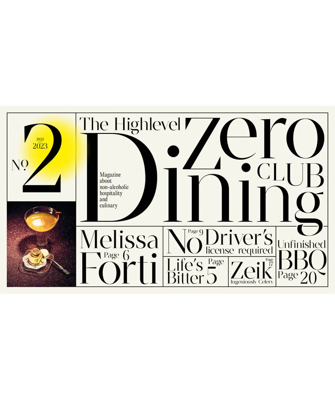Highlevel Zero Dining Club No. 2 E-Paper