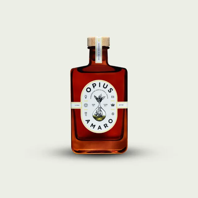 Opius Amaro alkoholfreier Bitter-Aperitif 200 ml, 0,0 % vol