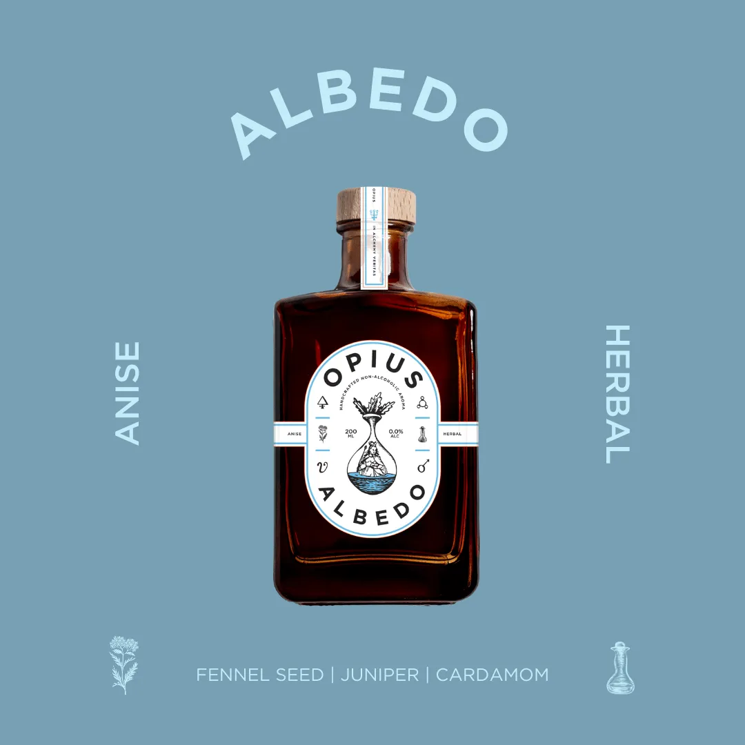 Opius Albedo alkoholfreier Pastis-Aperitif 200 ml, 0,0 % vol