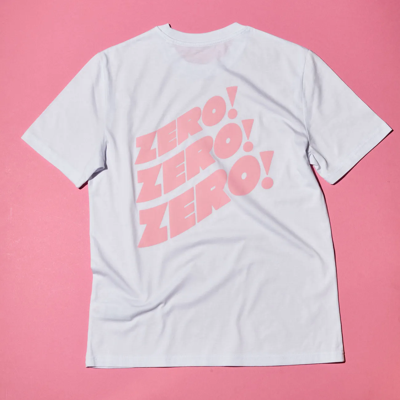 Highlevel Zero ZeroZeroZero T-Shirt fairtrade Baumwolle