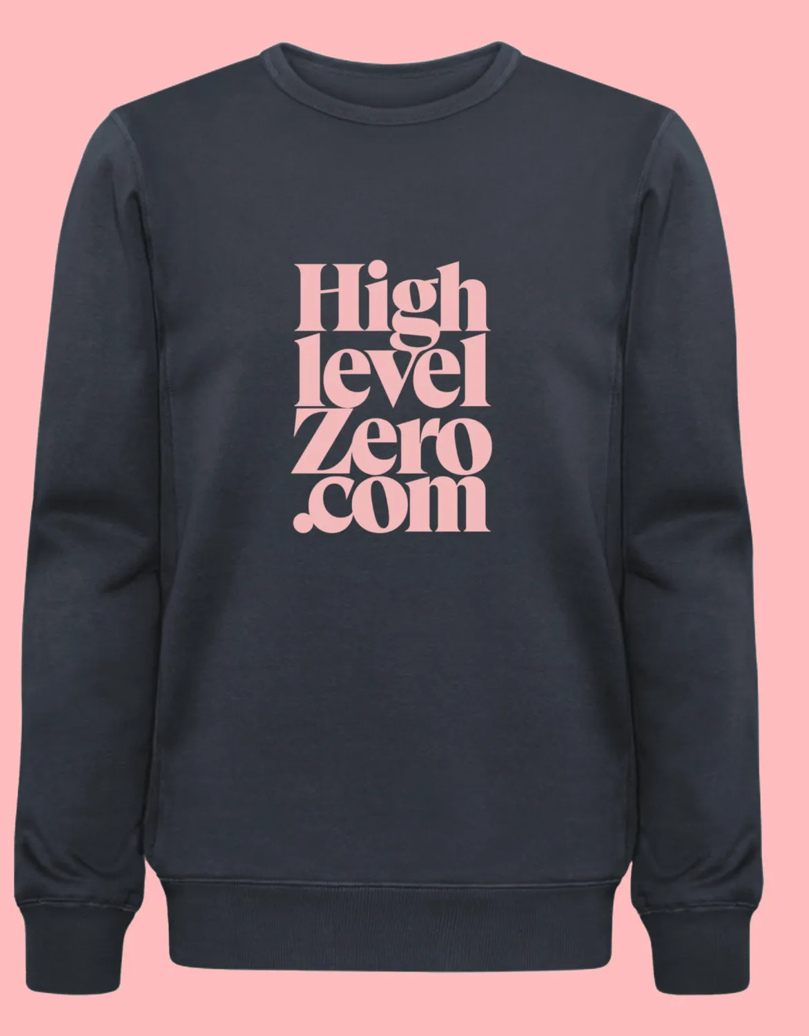 Highlevel Zero x Mike Okay Sweatshirt Navy Crewneck