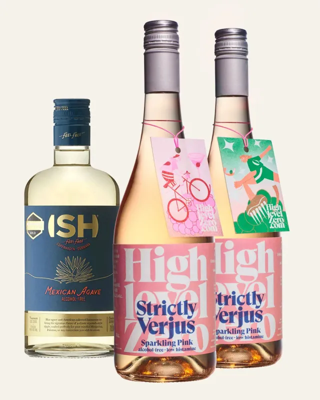 Highlevel Zero Sparkling Pink x Agave Special Bundle herb