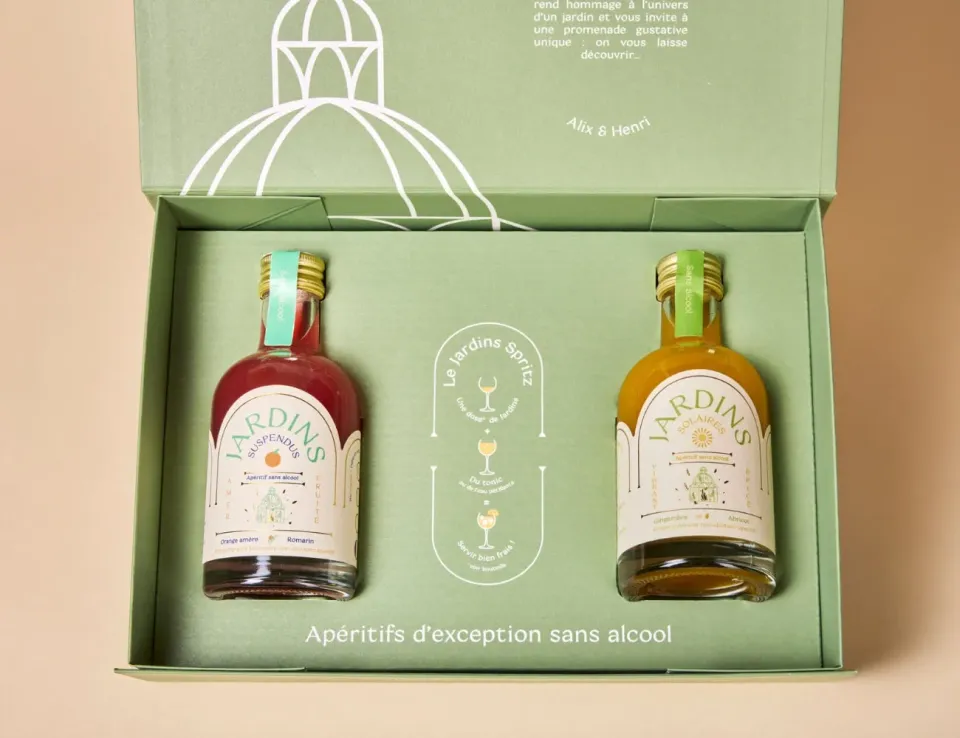 Jardins Suspendus Solaires Geschenkset Aperitif alkoholfrei