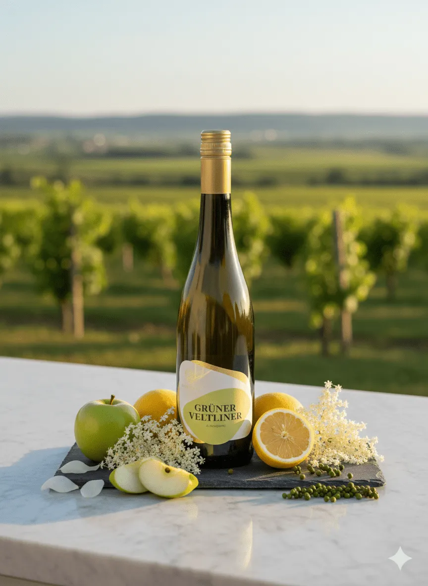 Zeronimo Grüner Veltliner Weißwein alkoholfrei 750 ml alte Reben