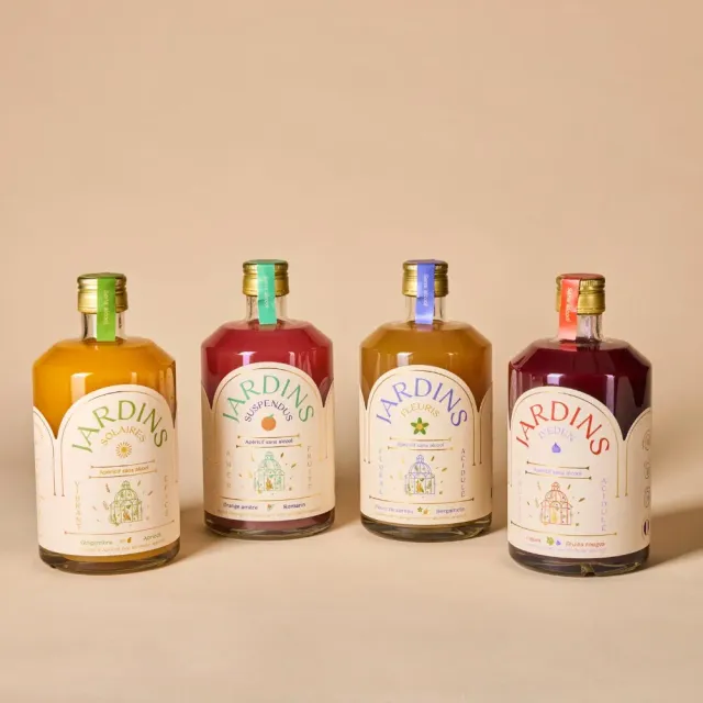 Jardins All 4 Apéritif Recipes Aperitif-Set 70 cl Bio