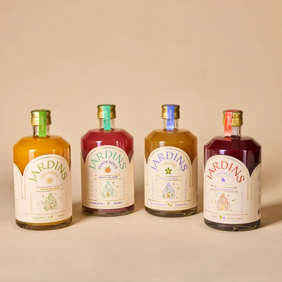 Jardins All 4 Apéritif Recipes Aperitif-Set 70 cl Bio