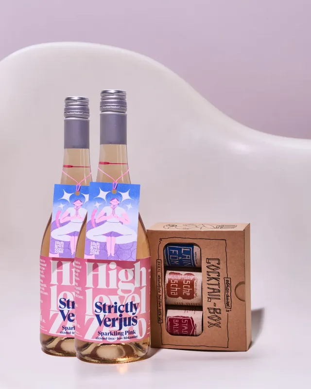 Highlevel Zero Jo Dunkel Cocktail Box x Sparkling Pink Limited Edition
